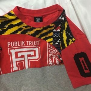 Publik Trust Ferris Muller Graphic T-Shirt Medium